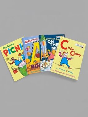 Children's Book Set of 4 Hardcover Berenstain Bears